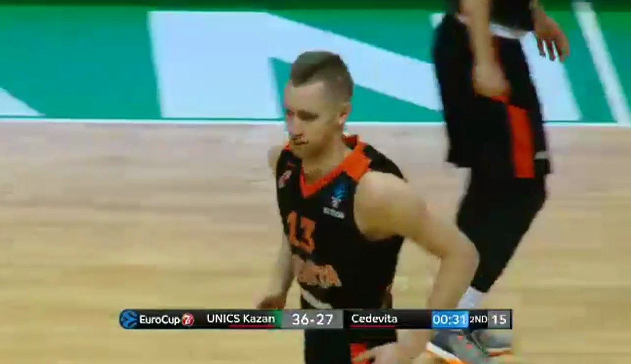 Džanan Musa - 13 poena protiv Unics Kazana