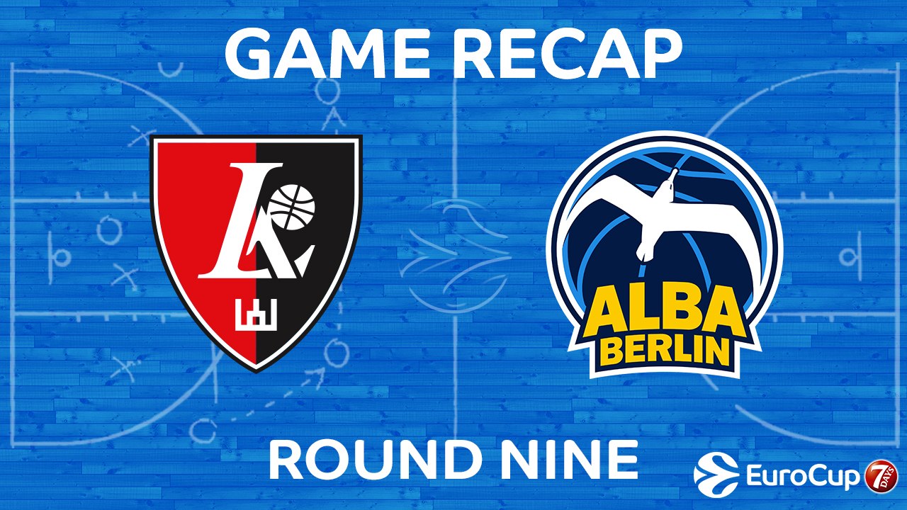 Highlights: Lietuvos Rytas Vilnius - Alba Berlin