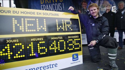 François Gabart, l'homme le plus rapide du monde - C à Vous - 20/12/2017