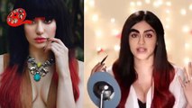 Hot Adah sharma naughty makeup  tutorial