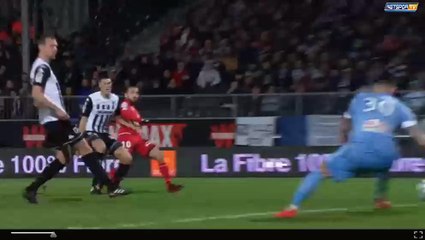 Naim Sliti Goal - Angers 0-1 Dijon 20-12-2017