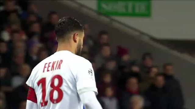 Nabil Fekir Goal HD Toulouse 0-1 Olympique Lyonnais 20.12.2017