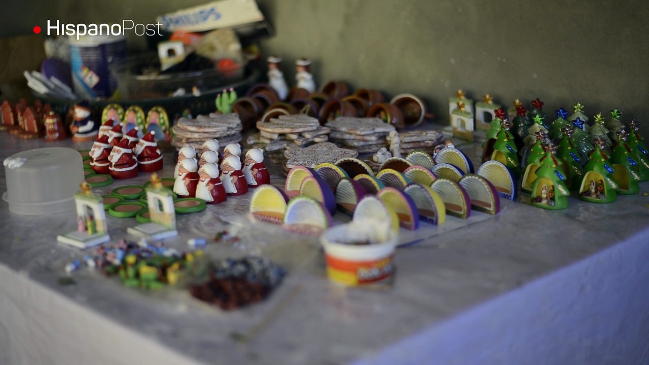 Los artesanos de Ilobasco protegen la tradición de los nacimientos