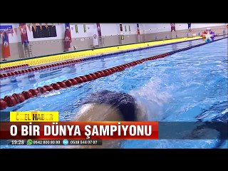 Hayata yüzerek tutundu Meksika'dan altın madalya ile döndü