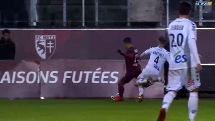 Mathieu Dossevi Goal - Metz 1 - 0	 Strasbourg 20-12-2017