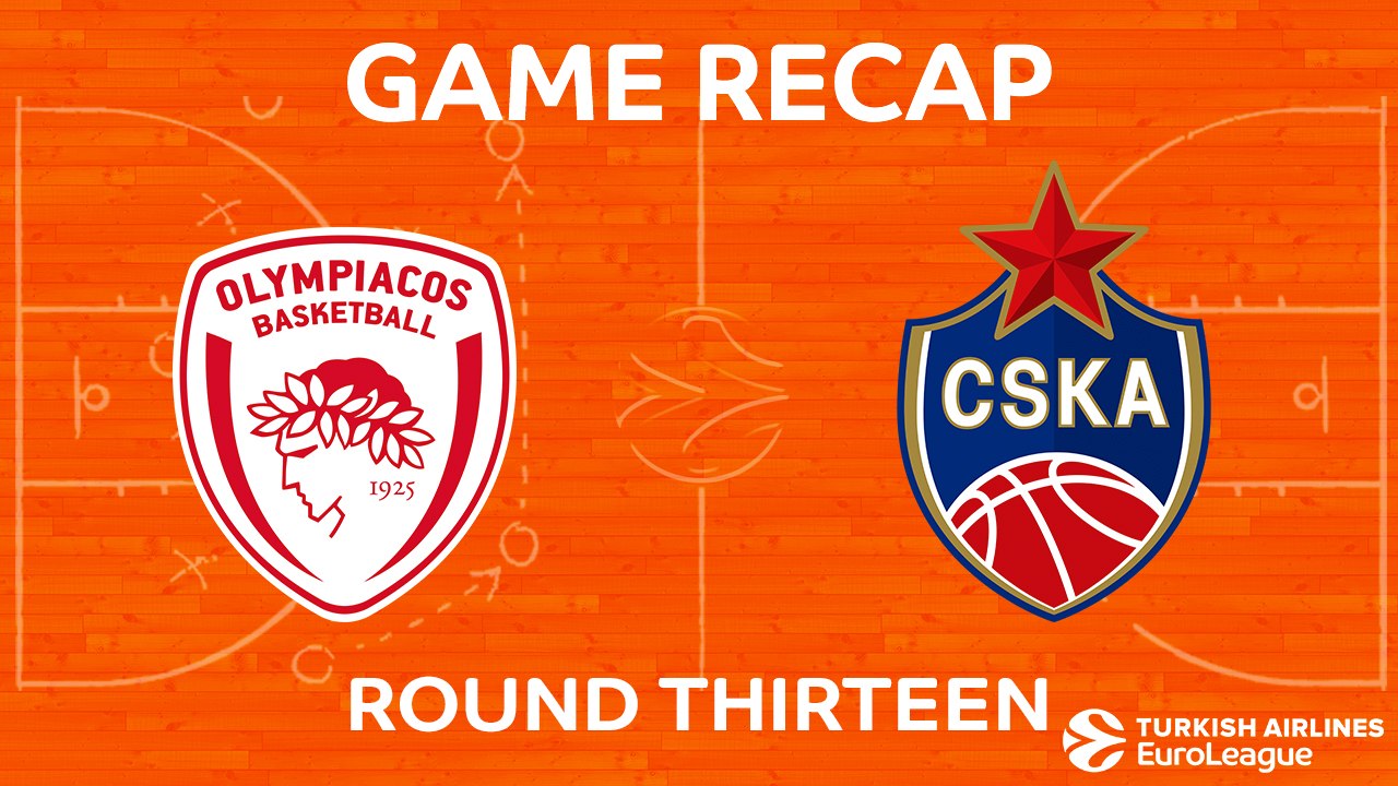 Highlights: Olympiacos Piraeus - CSKA Moscow