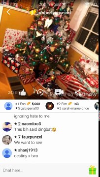 Amberlynn Reid YouNow 12/16/17 Part 2