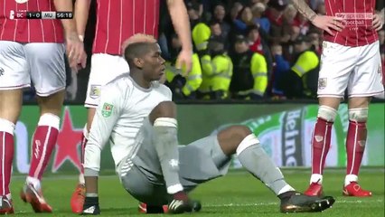 All Goals & Highlights - Bristol City 2-1 Manchester United - 20.12.2017 HD