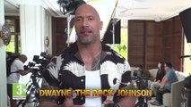 With Jumanji: Welcome to the Jungle roaring into cinemas this Christmas, Dwayne Johnson, Kevin Hart and Nick Jonas sat down to flex their intellectual muscles by facing off in new PlayLink game Knowledge is Power