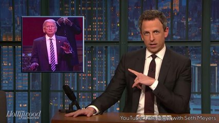 Late Night Television Mocks Animatronic Trump | THR News