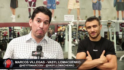 Vasyl Lomachenko "After 15 years, I want people to remember my name. I fight for this, I fight for legacy"
