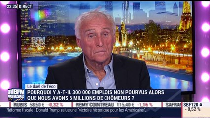 Le duel de l'éco: Pourquoi y a-t-il 300 000 emplois non pourvus alors que nous avons 6 millions de chômeurs ? - 20/12