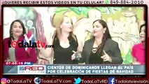 Cientos de dominicanos llegan al país por celebración de fiestas de navidad-Red De Noticias-Video