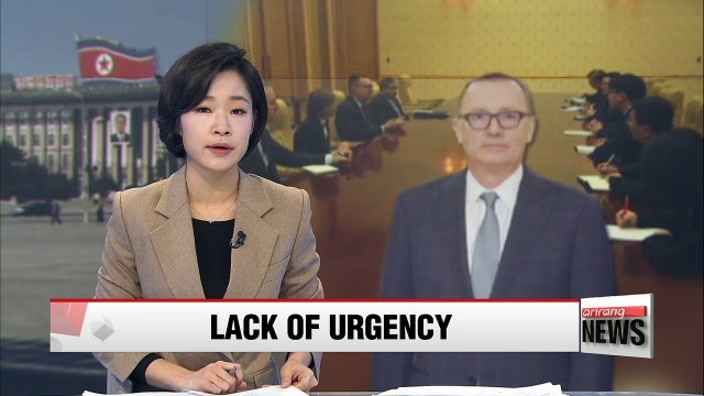 North Korea told UN envoy it is 'too early' to resolve nuclear crisis: source