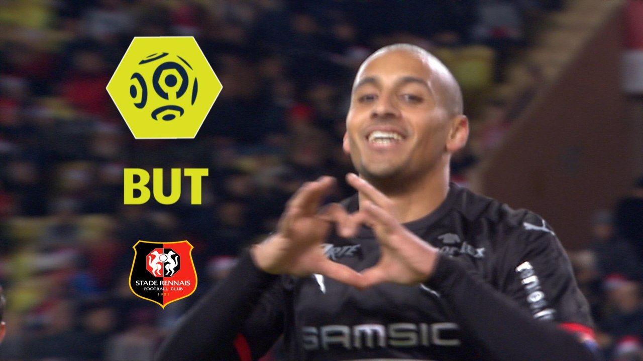 But Wahbi KHAZRI (59ème pen) / AS Monaco - Stade Rennais FC - (2-1) - (ASM-SRFC) / 2017-18