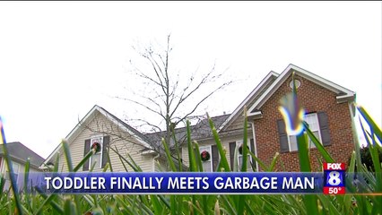 North Carolina Toddler, Garbage Truck Driver Surprise Each Other with Christmas Gifts