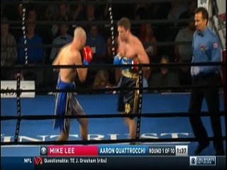 Mike Lee vs Aaron Quattrocchi (15-09-2017) Full Fight