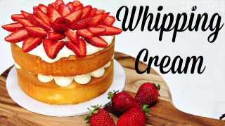 Stabilized Whipping Cream Recipe - CAKE STYLE-Qgeb5_A0XKw