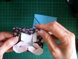 折り紙 ウサギのポチ袋2 簡単な折り方（niceno1）Origami (Bunny)Rabbit envelope-WcvyRvmhlZc
