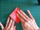 折り紙 キティちゃん しおり 簡単な折り方（niceno1）Origami Hello Kitty bookmark-xrVIEroYzbs