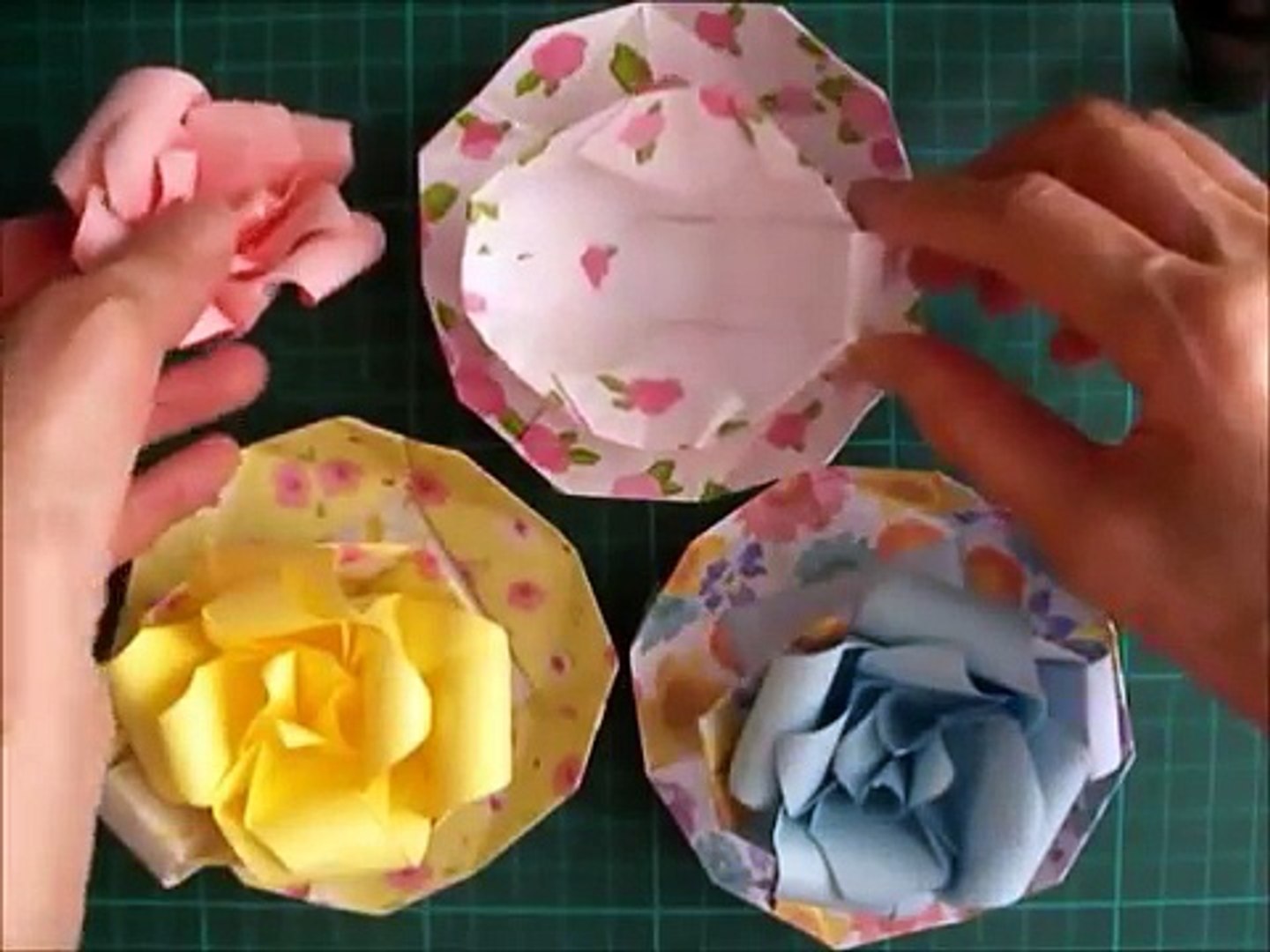 折り紙 ティカップ 1枚 立体 折り方 Niceno1 Origami Tea Cup Tutorial Wa 3czx6hkc Video Dailymotion