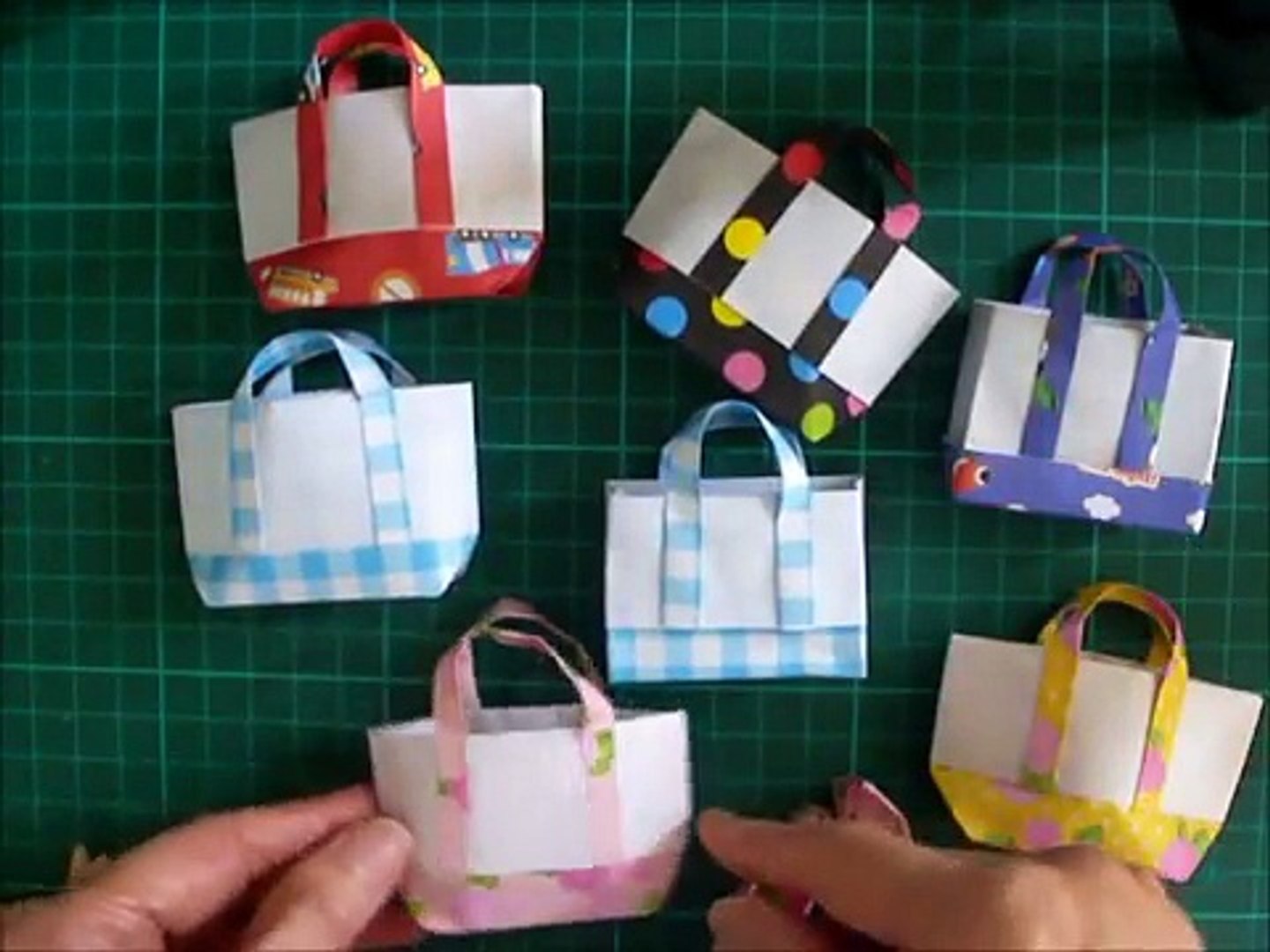 折り紙 トートバック2 簡単な折り方 Niceno1 Origami Tote Bag Tutorial 6tuv1ka1kr8 Video Dailymotion