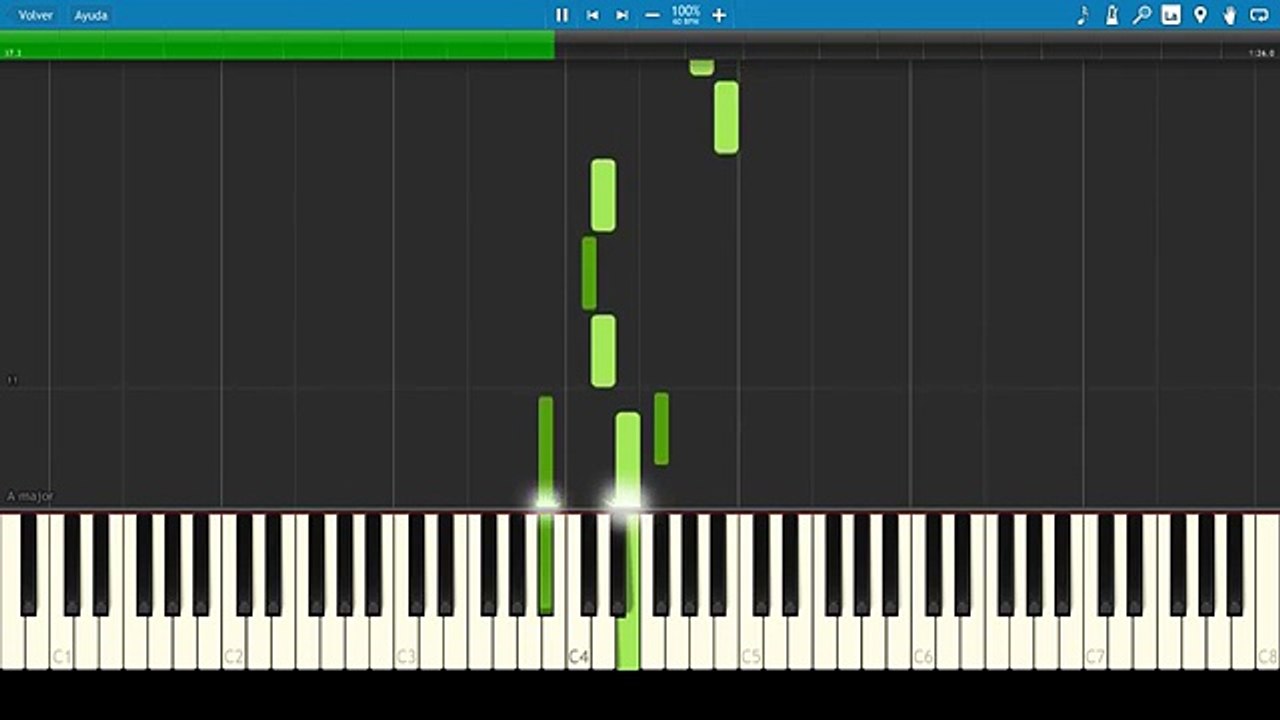 [ Synthesia - MIDI - ANIME ] Elfen Lied - Lilium Opening EASY PIANO