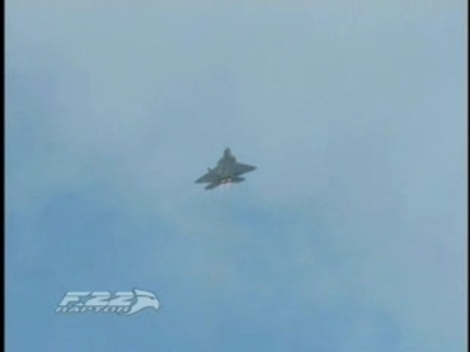 Lockheed Martin F22 Raptor Show