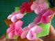 折り紙　梅の花 リース 簡単な折り方（niceno1）Origami Flower plum wreath tutorial-lmzxy8YbtTo