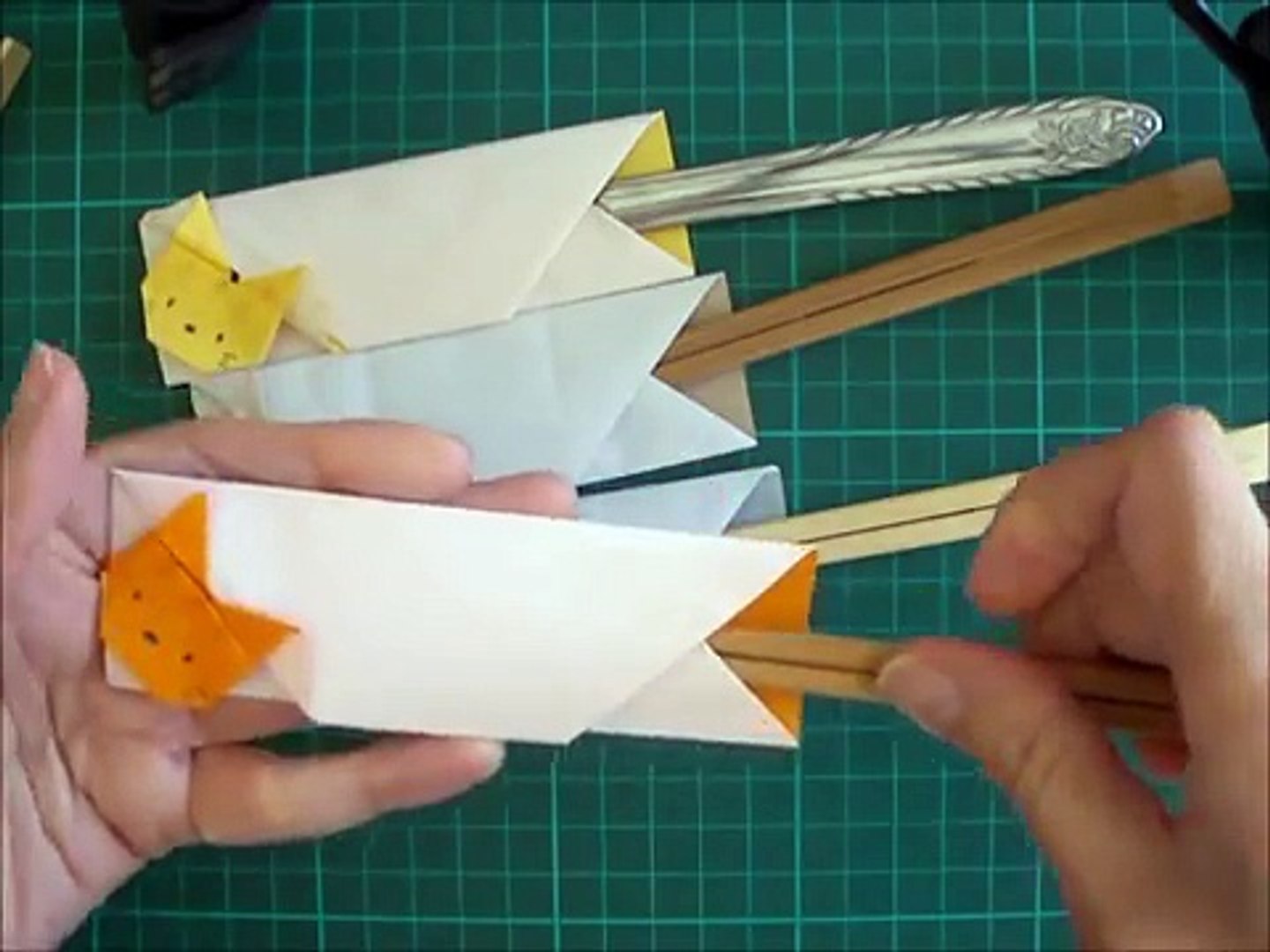 折り紙 猫 箸袋 簡単な折り方 Niceno1 Origami Cat Chopsticks Holder Lvdllcxjoqo Video Dailymotion