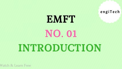EMFT NO. 01 | Comprehensive Introduction to EMFT Basics 🛠️
