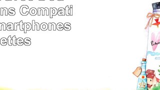 KitSound Audio Bonnet en Tricot avec Double Pom Pons Compatible avec Smartphones Tablettes