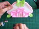 折り紙　花のバスケット 簡単な折り方（niceno1）Origami flower basket-9rXToBIOuow