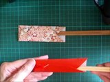 折り紙 鶴の箸袋（箸入れ） 折り方（niceno1）Origami Crane（bird）Chopsticks holder-8IiHSPTDQyw