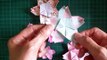 折り紙の桜の花 折り方（niceno1）Origami Flower Cherry blossoms sakura-7WE8WofheSo