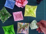 折り紙の植木鉢 立体 折り方（niceno1）Origami Flowerpot 3D tutorial-Vacn3WaFnVo