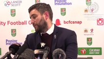 Bristol City 2-1 Manchester United - Lee Johnson Full Post Match Press Conference - Carabao Cup