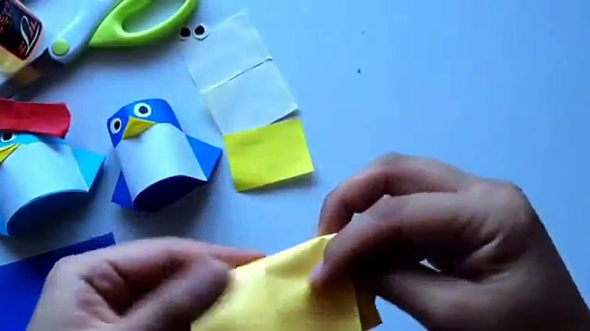 Origami Penguin 折り紙でペンギン 1xva5 2xjg Video Dailymotion