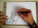 COMO DIBUJAR A SPIDERMAN (CIVIL WAR) / how to draw spiderman (civil war)