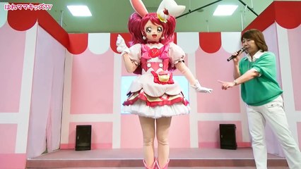 キラキラ☆プリキュアアラモード ショー ふれあいステージ 夢みる☆みんなのパティスリー 握手会でホイップとギュー