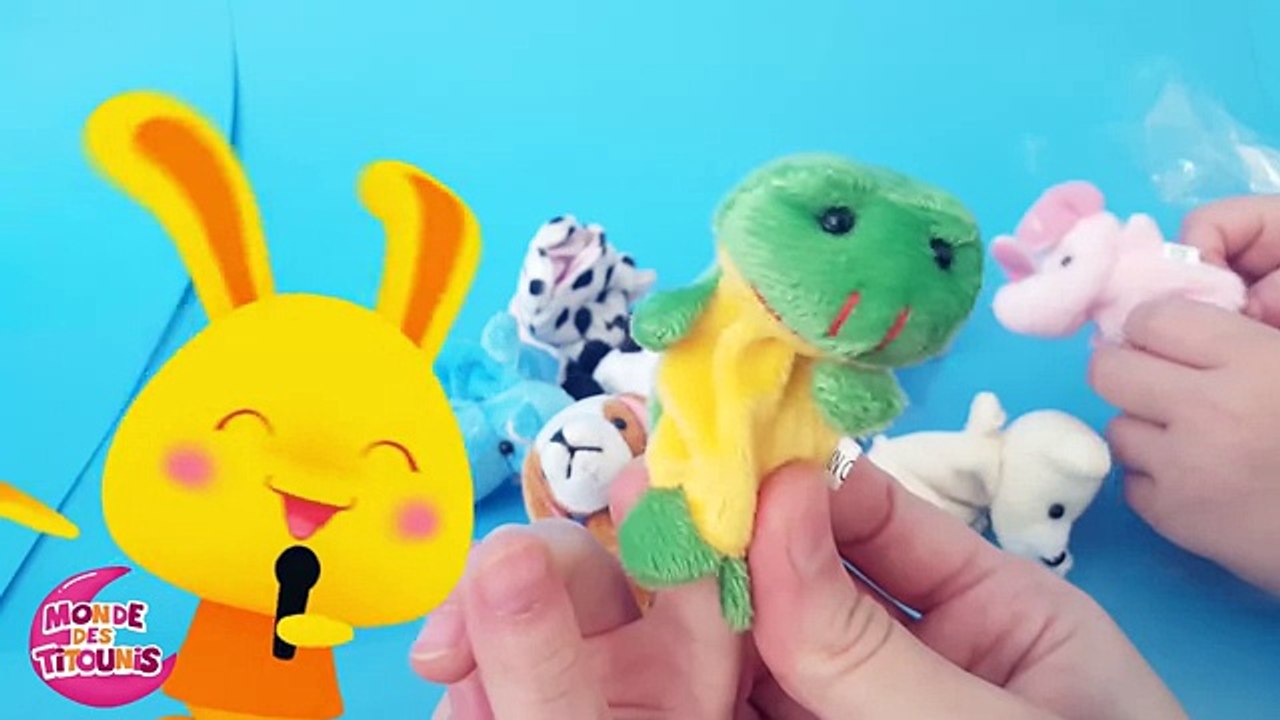 Apprendre les animaux - Marionnettes pour enfants -Titounis