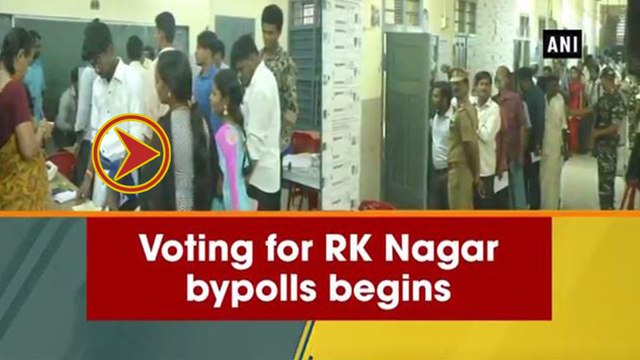RK Nagar Bypoll Updates ఆర్కే నగర్ ఉపఎన్నిక ఓటింగ్ ప్రారంభం !