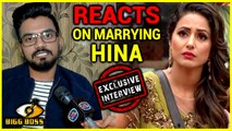Rocky Jaiswal REACTS On MARRYING Hina Khan On-Screen | EXCLUSIVE Interview | Bigg Boss 11