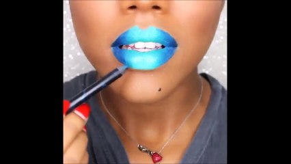 Lipstick Tutorial Compilation 2016  _ Part 5 -ZlcPrWhUkt4