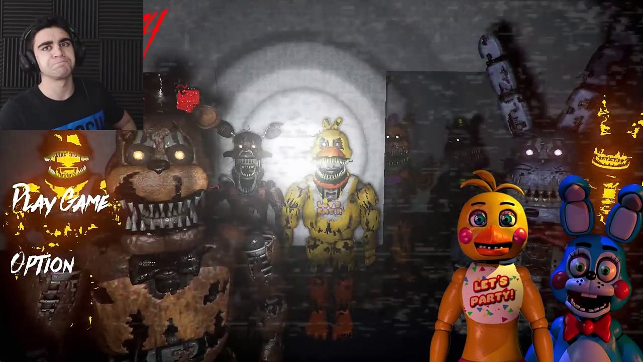 NIGHTMARE CHICA WANTS REVENGE!!!! - Five Nights at Freddys 4 (UNREAL ENGINE 4 VERSION!)