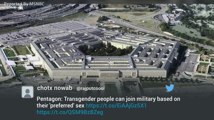How Transgender Individuals Are Being Processed Into The Military