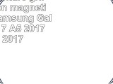 Support voiture grille daération magnétique pour Samsung Galaxy A3 2017 A5 2017 et A7