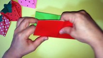 折り紙 いちご       Origami strawberry-QH36ChHBjs4