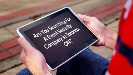 SafeTech Event Security Guards in Toronto, ON
