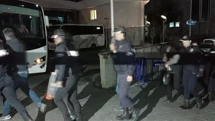 Samsun'da Organize Suç Örgütü Şüphelisi 23 Kişi Adliyeye Sevk Edildi